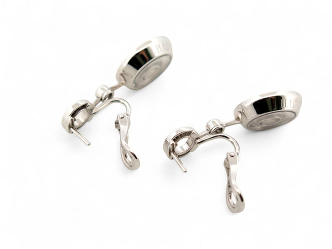 Boucles d'oreilles Chopard Happy Spirit - Boucles d'oreilles en or blanc et diamants 1,90 ct 58 Facettes 269989