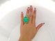 Bague 52 EVA SEGOURA - Bague Grenouille en or jaune 18k, rubis et diamants 58 Facettes 270130