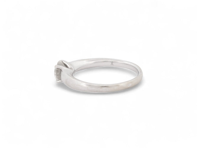 Bague 50 bague solitaire 0.63ct gia t50 or blanc 18k + alliance sertie diamant 0.1ct 58 Facettes 270398