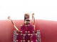 Bracelet Michael Christoff - Bracelet style tapis en or rose 14k rubis et diamants 58 Facettes 269285
