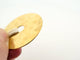 Collier Dinh Van - Collier pendentif Pi 40 mm en or jaune 24k martelé 58 Facettes 271154
