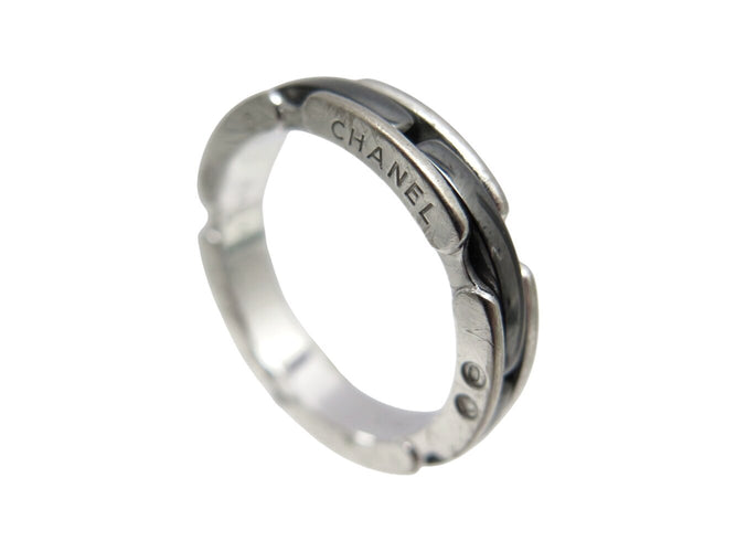 Bague 55 Chanel Ultra - Bague PM en or blanc 18k et céramique noire 58 Facettes 271539