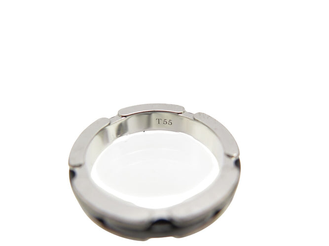 Bague 55 Chanel Ultra - Bague PM en or blanc 18k et céramique noire 58 Facettes 271539