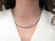 Collier collier MAUBOUSSIN un souper a cabourg en argent 925 or 18k diamants 58 Facettes 273009