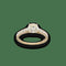 Bague 53 Solitaire - Bague en or jaune 18k et diamants 1,00 ct 58 Facettes FB11203-FB11065