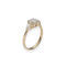 Bague 53.5 Solitaire - Bague en or jaune 18k avec diamants 1,17 ct + 0,31 ct 58 Facettes FB11110 / FB11202