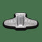 Bague 52 Solitaire - Bague en or gris 18 carats avec diamant taille émeraude 1,51 ct 58 Facettes FB09091-FB09120