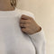 Bague 48 De Beers - Demi-alliance en platine avec 8 diamants 0,62 ct, taille 48 58 Facettes FB08399