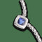 Collier FRED Pain de Sucre - Collier en or gris 18 carats, tanzanite et diamants 58 Facettes FB08219