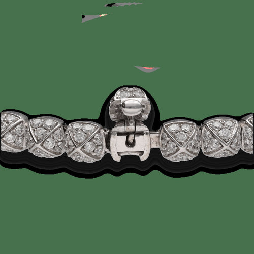 Bracelet Fred Pain de Sucre - Bracelet en or gris 18K, tanzanite et diamants 58 Facettes FB08115