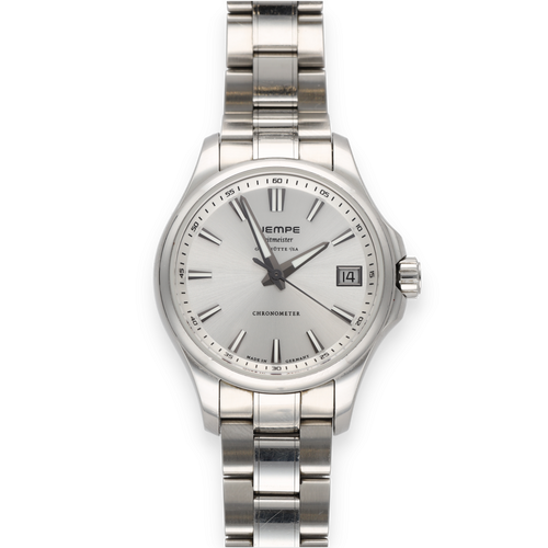 Montre Wempe Glashütte Zeitmeister - Montre chronomètre automatique en acier 36 mm 58 Facettes FB09920