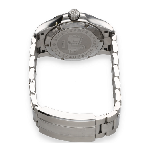 Montre Wempe Glashütte Zeitmeister - Montre chronomètre automatique en acier 36 mm 58 Facettes FB09920