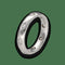 Bague 52 Mauboussin - Alliance en or gris 18 carats et diamants 0,50 ct, taille 52 58 Facettes FB10411