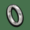 Bague 52 Mauboussin - Alliance en or gris 18 carats et diamants 0,50 ct, taille 52 58 Facettes FB10411