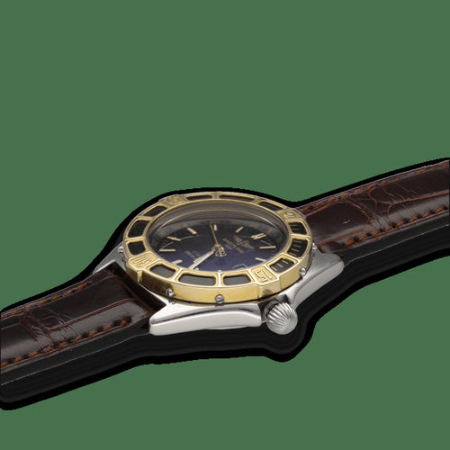 Montre Breitling J Class - Montre femme en or jaune 18 ct et acier, quartz 58 Facettes FB10218