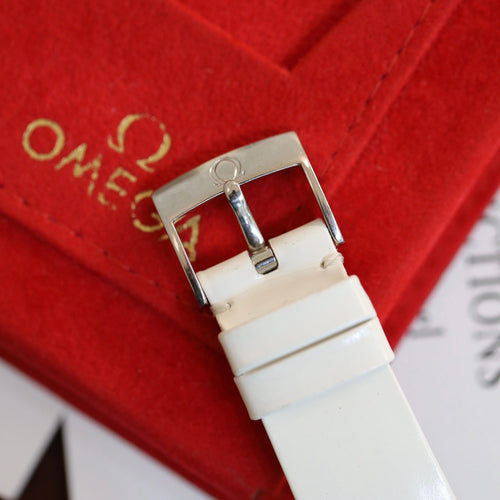 Montre Omega Constellation Quadra - Montre dame en or et acier sertie de diamants 58 Facettes FB10854