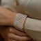 Bracelet Bracelet Manchette Souple Or 18k – 351 Diamants Brillants G-VS – 59.90 cts – 113.80 g 58 Facettes FB10860