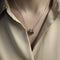 Collier Chaîne Pendentif Bulgari B Zero – Or Gris 18k – Longueur 42 cm 58 Facettes FB11042