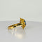 Bague 56 Bague vintage avec topaze bleue en or 18k 58 Facettes 2509004
