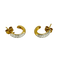 Boucles d'oreilles Boucles d'oreilles vintage - Créoles en or jaune 18 carats et diamants 58 Facettes 2505011