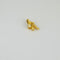 Pendentif Pendentif vintage en or jaune 18 carats, saphirs blancs et diamant 58 Facettes 2508019