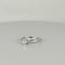 Bague 53 Bague vintage en or blanc 18 carats avec spinelle blanc 58 Facettes 2501011