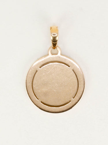Pendentif Augis - Médaille Amour en or 18k, rubis et diamants 58 Facettes 1121.3
