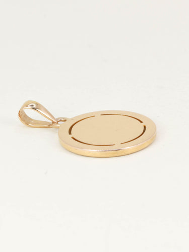 Pendentif Augis - Médaille Amour en or 18k, rubis et diamants 58 Facettes 1121.3