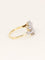 Bague 56 Belle Époque - Bague toi et moi en or 18k et platine, diamants 2 ct 58 Facettes 1200.5