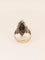 Bague 54 Bague marquise ancienne en or rose 18 carats et grenats 58 Facettes 1CA000/2