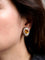 Boucles d'oreilles Clips d’oreilles vintage en or 18k, citrines et diamants 58 Facettes 520