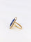 Bague 56 Bague Lapis-lazuli Perles fines 58 Facettes 837
