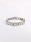 Bague 55 Alliance or blanc diamants 1,5 carat 58 Facettes 1022.10