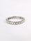 Bague 55 Alliance or blanc diamants 1,5 carat 58 Facettes 1022.10