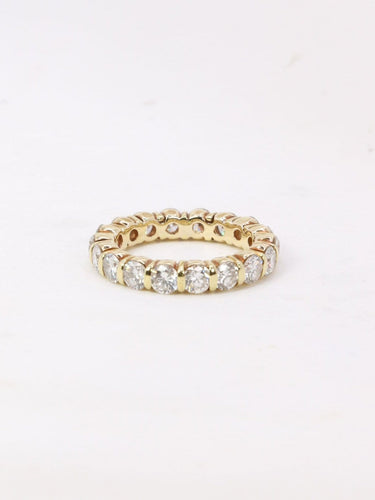 Bague 50 Alliance américaine vintage diamants 58 Facettes 952