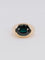 Bague 59.5 Bague jonc cocktail en or jaune 18 carats avec saphir ovale 58 Facettes 1087.14