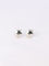 Boucles d'oreilles Boucles d'oreilles or blanc diamants taille princesse 0,5 ct 58 Facettes 1084.1