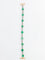 Bracelet Bracelet ancien cabochons d'émeraudes or jaune diamants 58 Facettes 777