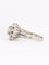 Bague 51.5 Bague marguerite en or blanc 18 carats et diamants 1,10 ct 58 Facettes 1CA0000065/1