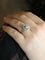 Bague 51.5 Bague marguerite en or blanc 18 carats et diamants 1,10 ct 58 Facettes 1CA0000065/1