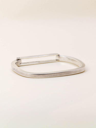 Bracelet JACOB Bracelet jonc carré en argent 58 Facettes 1205.3