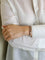 Bracelet JACOB Bracelet jonc carré en argent 58 Facettes 1205.3