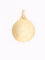 Pendentif Médaille religieuse ange en or jaune 18 carats 58 Facettes 1179.3