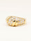 Bague 51 Fred - Bague panthère en or jaune 18 carats et diamants 58 Facettes 1216.4