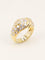 Bague 51 Fred - Bague panthère en or jaune 18 carats et diamants 58 Facettes 1216.4