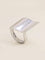Bague 50 Georg Jensen - Bague moderniste vague en argent 925 58 Facettes 1206.8