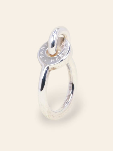 Bague 48 Hermès Voltige - Bague en argent 925 58 Facettes 1218.5