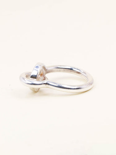 Bague 48 Hermès Voltige - Bague en argent 925 58 Facettes 1218.5