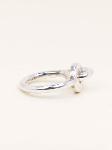 Bague 48 Hermès Voltige - Bague en argent 925 58 Facettes 1218.5