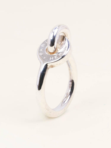 Bague 48 Hermès Voltige - Bague en argent 925 58 Facettes 1218.5